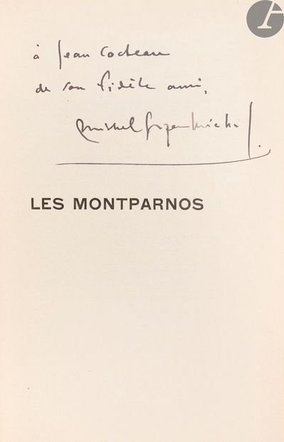 null GEORGES-MICHEL (Michel).
Les Montparnos. Roman illustré par les montparnos.
Paris :...