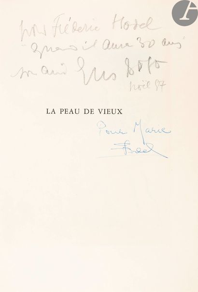 null BOFA (Gus).
La Peau de vieux.
Paris : Marcel Sautier, [1947]. - In-8, 240 x...