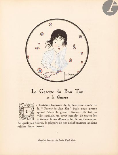 null GAZETTE DU BON TON (La). Art, mode & frivolités.
Paris : Les Publications Lucien...