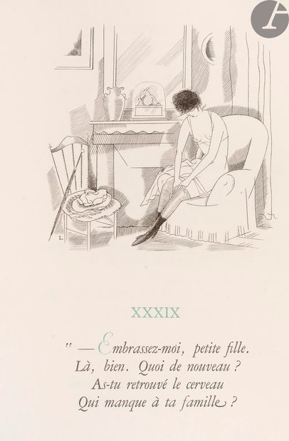 null [LABOUREUR (Jean-Émile)] - TOULET (Paul-Jean).
Les Contrerimes.
In-4, 303 x...