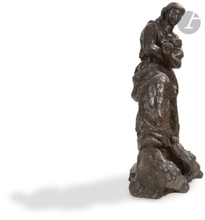 null Alfred Auguste Janniot (1889-1969)
Allégorie de la sculpture
Epreuve en bronze...
