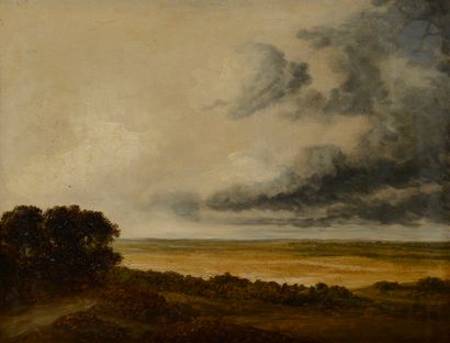 Georges MICHEL (Paris 1763 - 1843) Landscape...