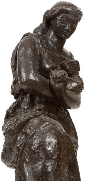 null Alfred Auguste Janniot (1889-1969)
Allégorie de la sculpture
Epreuve en bronze...