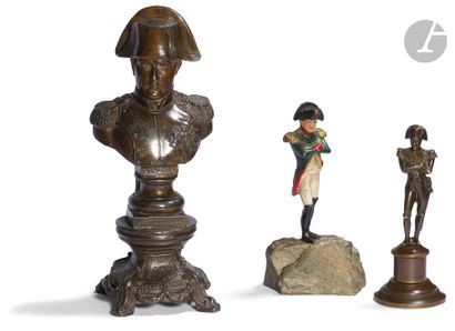 The Emperor Napoleon IThree
statuettes :
-...