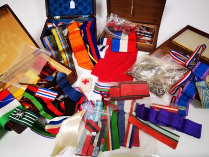 null FRANCE and DIVERSImportant
set of ribbons including Crimea medal, Baltic medal,...