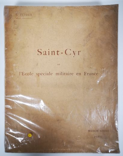 null Eugène TITEUX, Saint-Cyr et l’École spéciale militaire
Firmin Didot, 1898.
835...