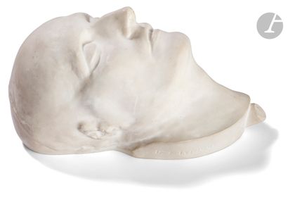 Death mask of Emperor Napoleon I.
In plaster,...