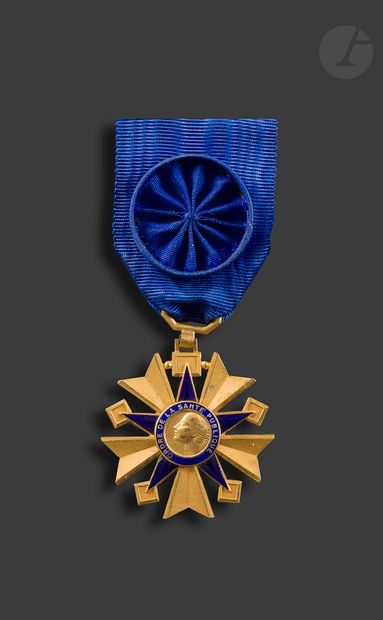 null FRANCE 
ORDER OF MERIT OF PUBLIC HEALTH 
Three decorations : 
- Officer's star...