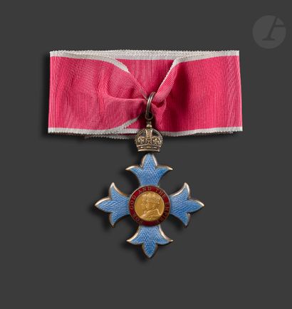 null GRANDE-BRETAGNE 
ORDRE DE L’EMPIRE BRITANNIQUE 
Croix de commandeur à titre...