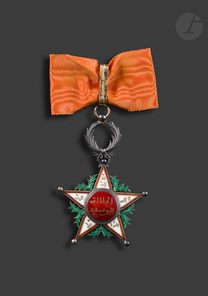 MOROCCO ORDER OF THE OUISSAM ALAOUITE Star...
