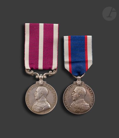 null GREAT BRITAIN 
- Two medals :
- FOR MERITORIOUS SERVICE (Reign of George V)....