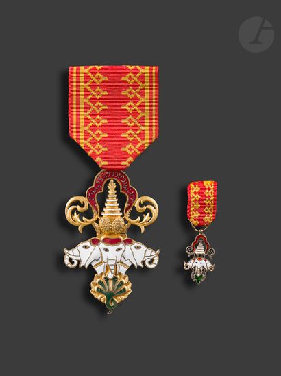 null LAOS 
ORDER OF THE MILLION ELEPHANTS and THE WHITE PARASOL 
Knight's star in...