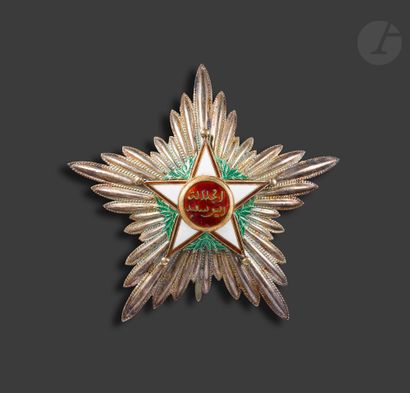 MOROCCO ORDER OF THE OUISSAM ALAOUITE Grand...