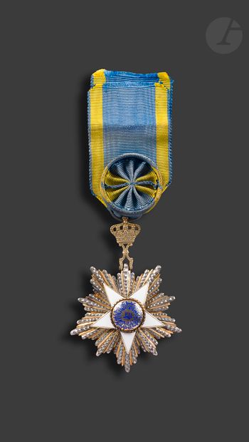 EGYPTED NILE Officer 's Star in silver and...