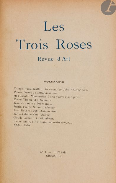 [REVIEW]. The Three Roses. Art magazine....