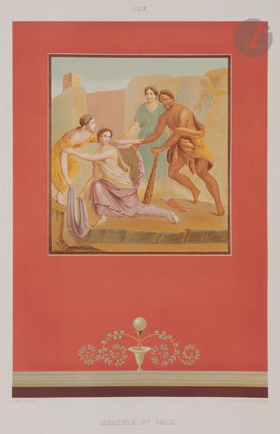 null Miscellaneous
[Pompeii]. Choice of paintings of Pompeii / most of them of historical...