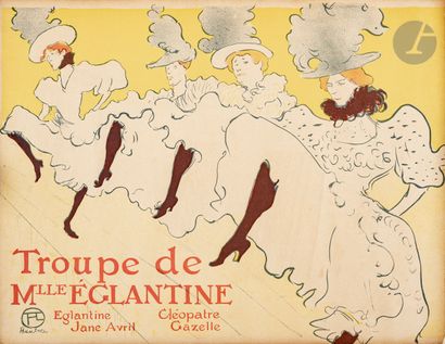 null Henri de Toulouse-Lautrec (1864-1901)
La Troupe de Mademoiselle Églantine. Affiche....