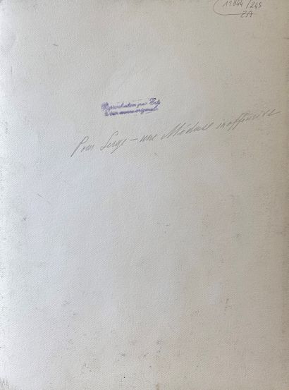 null Romain de Tirtoff dit ERTÉ (1892-1990)
Une Méduse inoffensive
Gouache.
Signée...