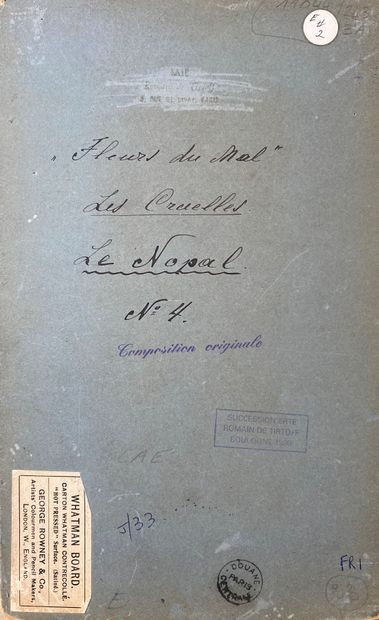 null Romain de Tirtoff dit ERTÉ (1892-1990)
Fleurs du Mal - Les Cruelles - Le Nopal...