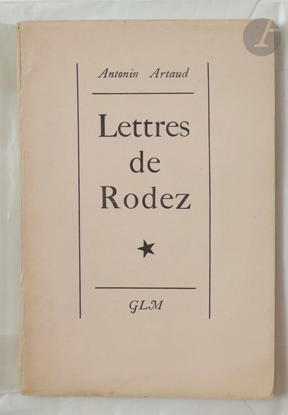 null ARTAUD (Antonin).
Ensemble de 4 éditions originales :
- Correspondance avec...