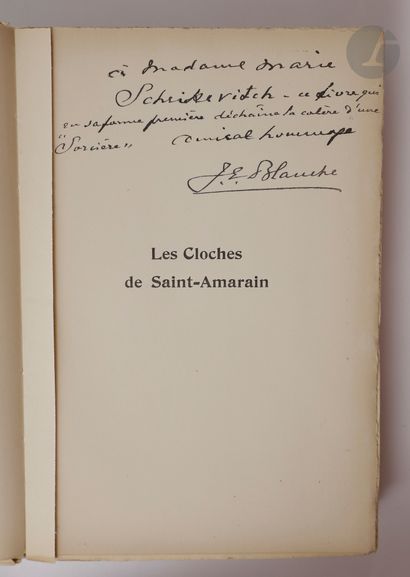 null BLANCHE (Jacques-Émile).
Les Cloches de Saint-Amarain.
Paris : Émile-Paul frères,...