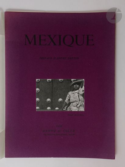null BRETON (André).
Ensemble de 5 ouvrages :
- Mexique. Paris : Renou et Colle,...
