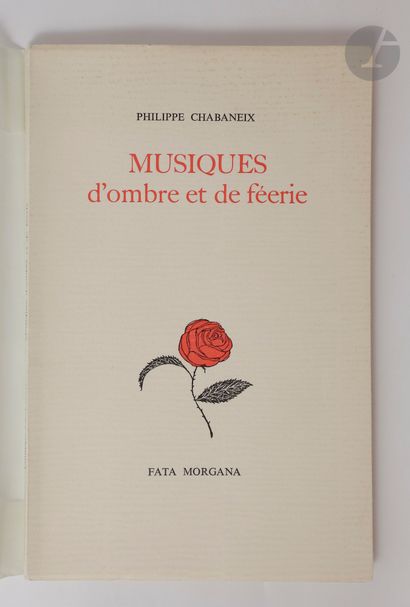 null CHABANEIX (Philippe).
Ensemble de 5 ouvrages :
- Les Matins et les soirs. [Paris]...