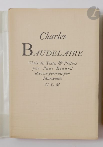 null [ÉLUARD (Paul)].
Ensemble de 3 ouvrages :
- Habitude de la Poésie 1. Paris :...