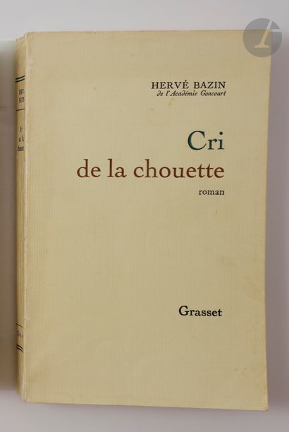 null BAZIN (Hervé).
Ensemble de 4 éditions originales :
- Le Roi des archers. Paris...