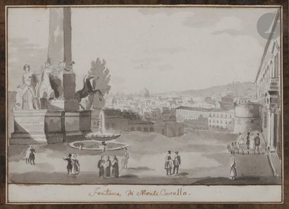 null ITALIAN NEOCLASSICAL SCHOOL

6 views of Rome : The Medici Basin - The Ruins...