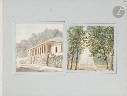 null 
Pierre- François- Léonard FONTAINE (Pontoise 1762 - Paris 1853)
 An album including...