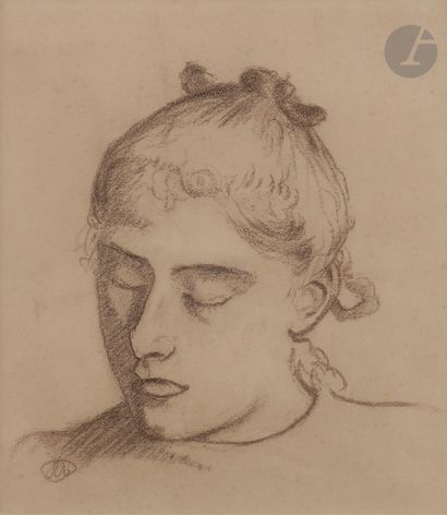 null Aristide MAILLOL (Banyuls-sur-Mer 1861 - 1944)

Portrait de jeune femme, un...