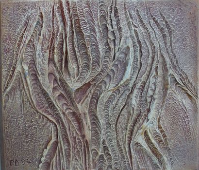 null Roger DESSERPRIT (1923-1985)

Composition, 1984

Cement bas-relief.

Monogrammed...