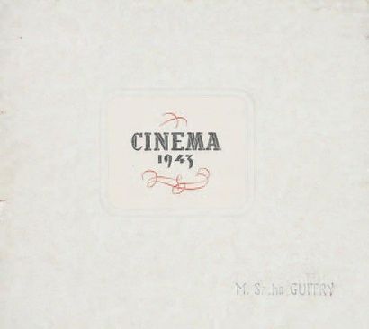 COMITÉ D'ORGANISATION DE L'INDUSTRIE CINÉMATOGRAPHIQUE Cinéma 1943 (Oeuvres sociales...