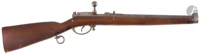 null Mousqueton de cavalerie Dreyse modèle 1857, un coup calibre 15,43 mm.
Canon...