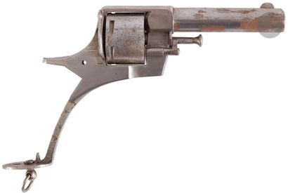 null Carcasse avec barillet de revolver Bland & Sons, six coups, calibre 450.