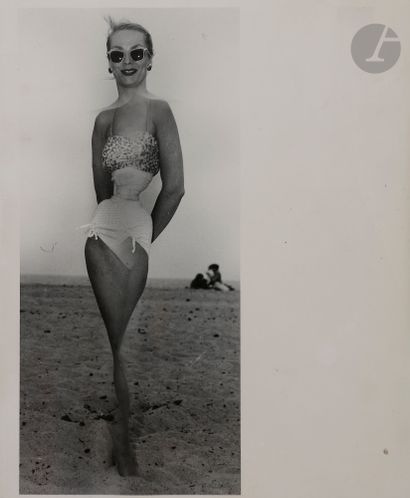 null Weegee (Arthur Fellig, dit) (1899-1968)
Distorsion. Femme sur la plage, c. 1955.
Épreuve...