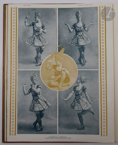 null [BALLETS RUSSES].
Recueil de 4 numéros de Comœdia illustré consacrés aux ballets...