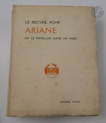 null [REVUE] - CHALUPT (René).
Le Recueil pour Ariane ou le pavillon dans un parc.
Paris...