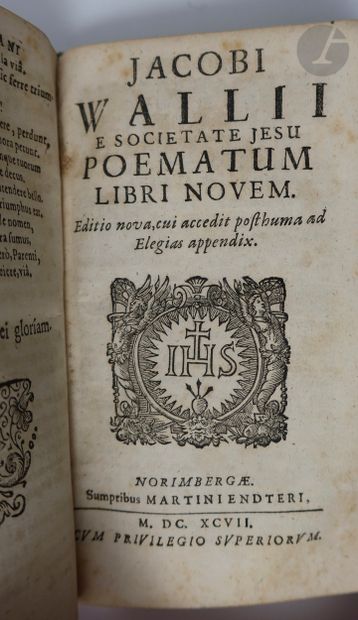 null HOSSCHE (Sidronius de) - VAN DER BEKE (Guillaume).
Elegiarum libri sex. Item...