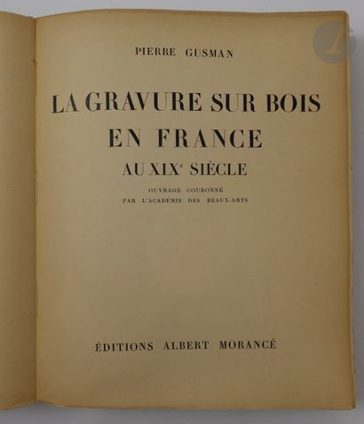 null GUSMAN (Pierre).
La Gravure sur bois et d'épargne sur métal du XIVe au XXe siècle.
Paris...