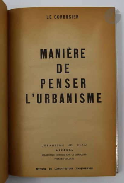 null [ARCHITECTURE].
Ensemble de 4 ouvrages d'architecture moderne :


- LE CORBUSIER....