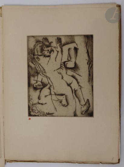 null EEKMAN (Nicolas).
Jeux de dés.
[Paris : Éditions Bonaparte, 1930]. — Album in-folio,...