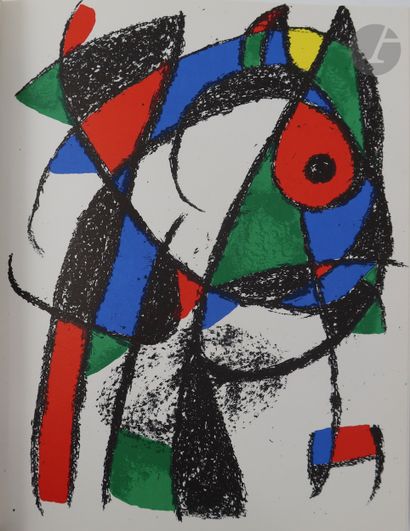 null [MIRÓ (Joan)].
Joan Miró Lithographe II. 1953-1963. Préface de Raymond Queneau....