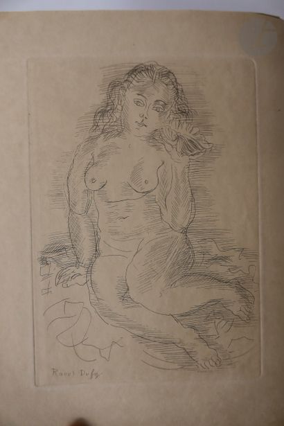 null BERR DE TURIQUE (Marcelle).
Raoul Dufy.
Paris : Librairie Floury, 1930. — In-8,...