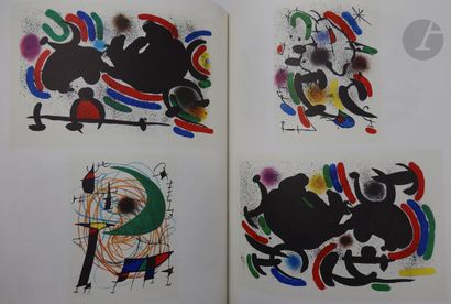 null [MIRÓ (Joan)].
Joan Miró Lithographe II. 1953-1963. Préface de Raymond Queneau....