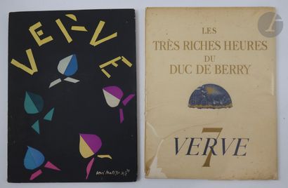 null [REVUE].
Verve.
Paris : E. Tériade, Éditions de la revue Verve, 1937-1955. —...