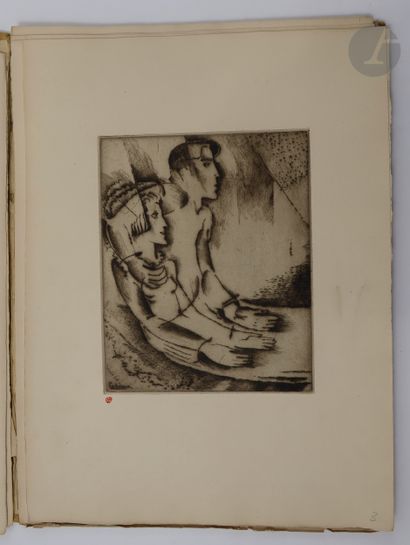 null EEKMAN (Nicolas).
Jeux de dés.
[Paris : Éditions Bonaparte, 1930]. — Album in-folio,...