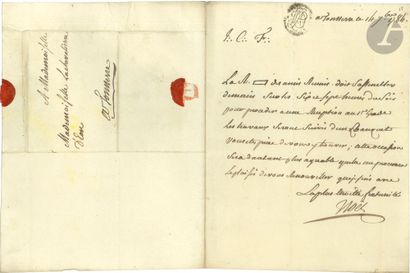 null [Charles-Geneviève de Beaumont, chevalier d’ÉON]. 45 lettres (la plupart L.A.S.)...