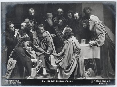 null F. Bruckmann
Jeu de la Passion (représentation de la Passion du Christ à Oberammergau),...